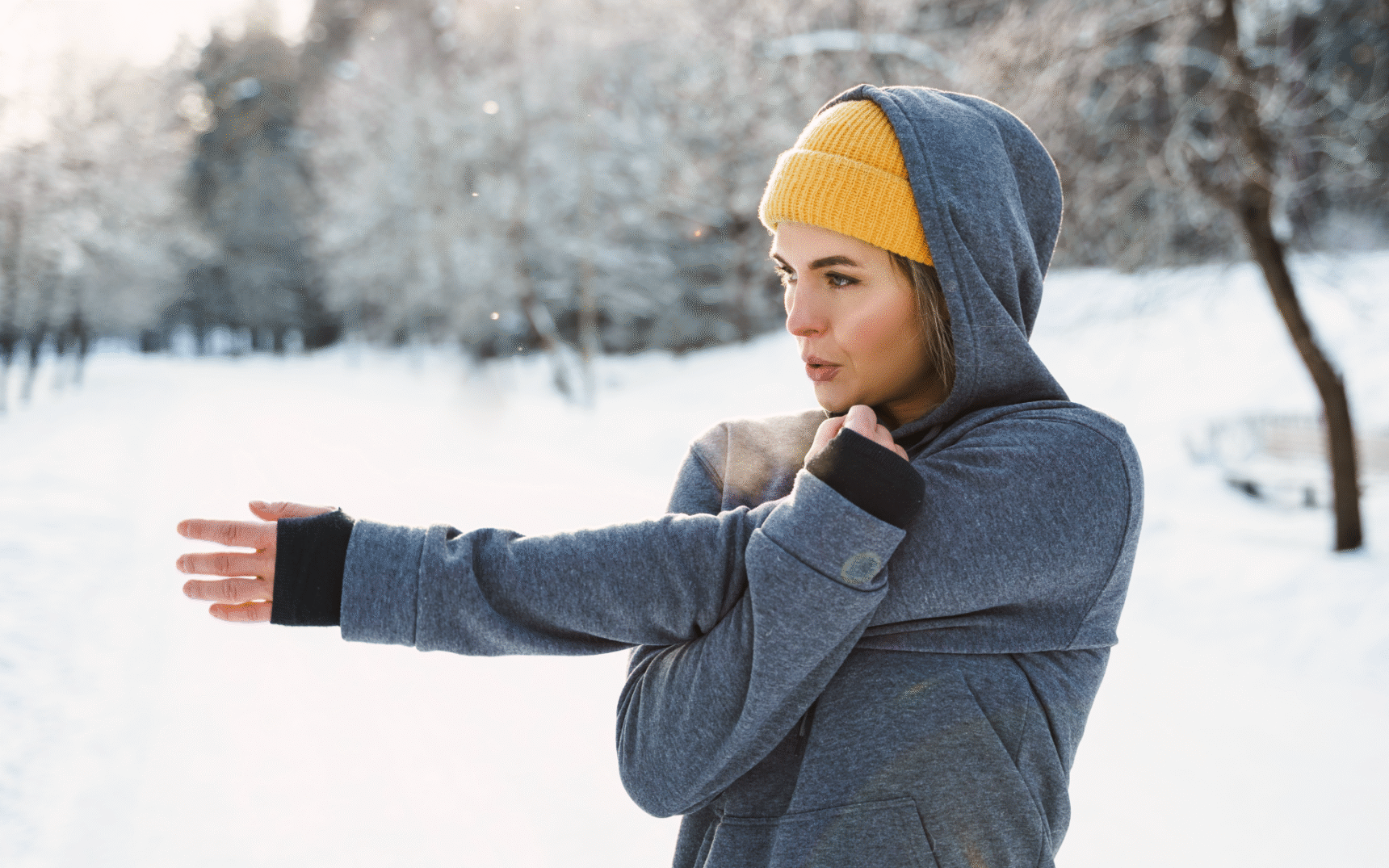 Soğuk havada spor yaparken dikkat!